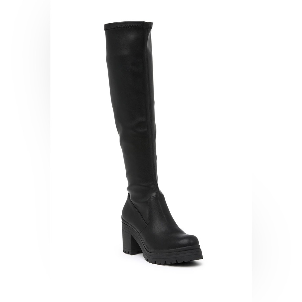 MADDEN GIRL Coretta Knee High Lug Sole Boot